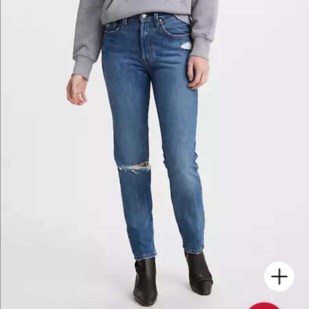 Levi’s 501 skinny jeans